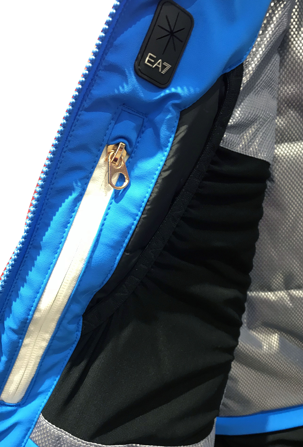 Куртка горнолыжная EA7 Emporio Armani 2018-19 6ZTG04/TN44Z GIUBBOTTO NEW BLUE CHINA