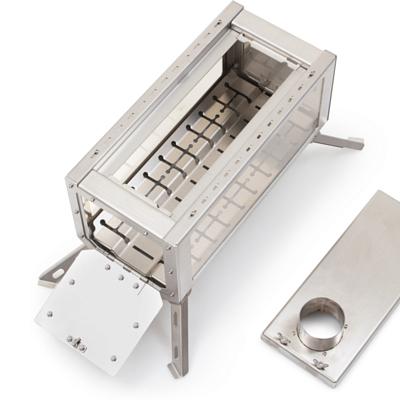 Печка Naturehike Tabletop Wood Stove Silver