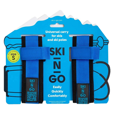 Приспособление для переноски лыж и лыжных палок SKI-N-GO 40-59 Blue