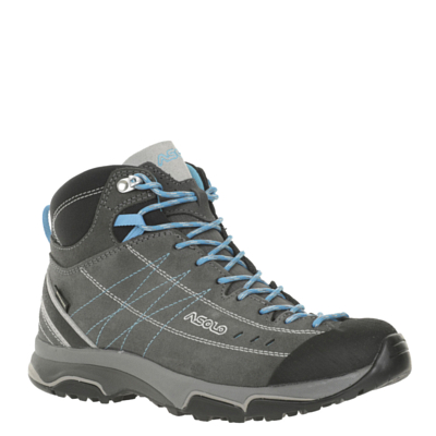 Ботинки Asolo Nucleon Mid Gv Ml Graphite/Silver/Cyan Blue