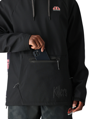 Куртка-анорак сноубордическая 686 Waterproof Iron Maiden Killers Black