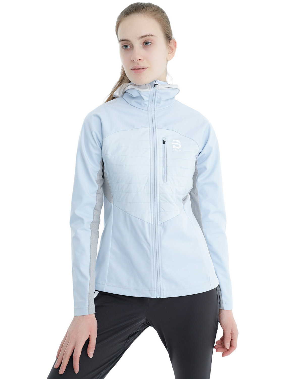 Куртка беговая Bjorn Daehlie Jacket North Wmn Cashmere Blue