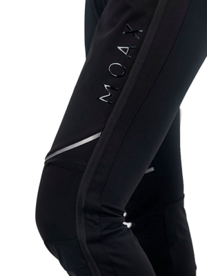 Брюки беговые MOAX Solo Full Zip Черный