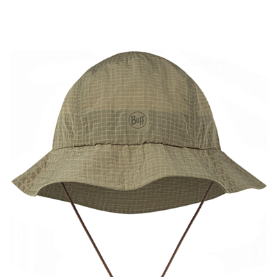 Панама Buff Go Bucket Hat Solid Tundra Khaki