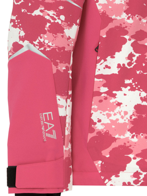 Куртка горнолыжная детская EA7 Emporio Armani Ski K Protectum Pink Camou