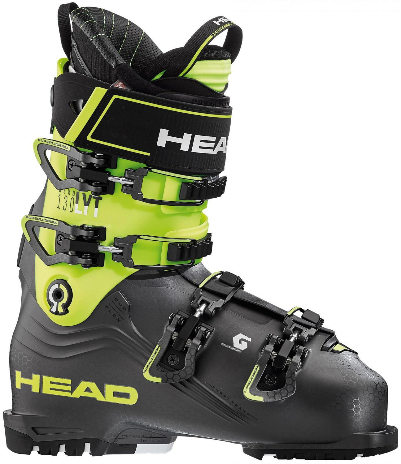Горнолыжные ботинки HEAD Nexo LYT 130 Anthracite/Yellow — купить недорого,цены в магазине КАНТ
