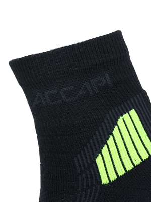 Носки Accapi Running Coolmax Black/Yellow Fluo