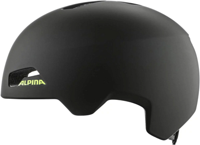 Велошлем ALPINA Hackney Black-Neon/Yellow Matt