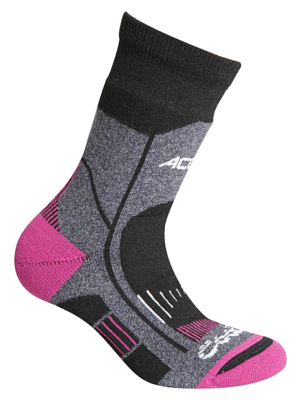 Носки Accapi Trekking Ultralight Junior Black/Cyclamen