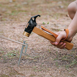 Молоток кемпинговый Naturehike Camping Hammer With Solid Wood Handle