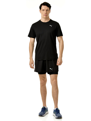 Футболка беговая Puma Graphics Faster Black