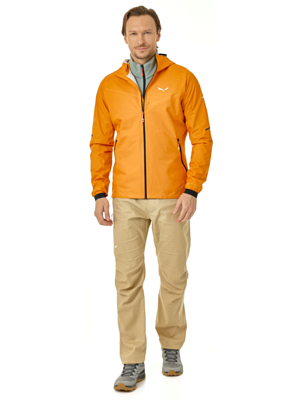 Куртка Salewa Pedroc Ptx 2.5 Light Turmeric