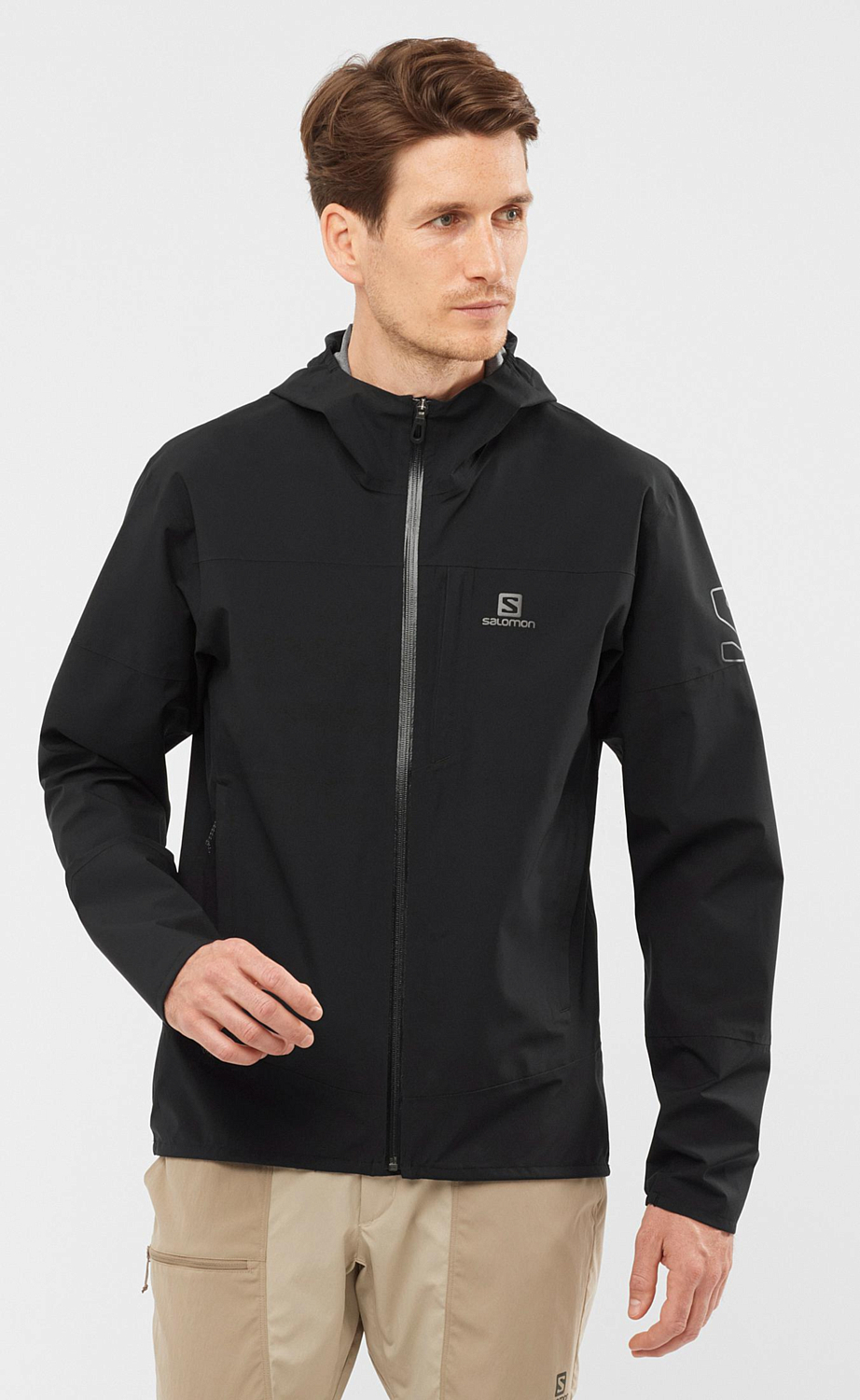 Куртка для активного отдыха SALOMON OUTRACK 2.5L JACKET M BLACK