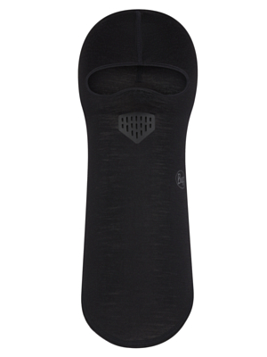 Балаклава Buff Merino Lightweight Balaclava Solid Black
