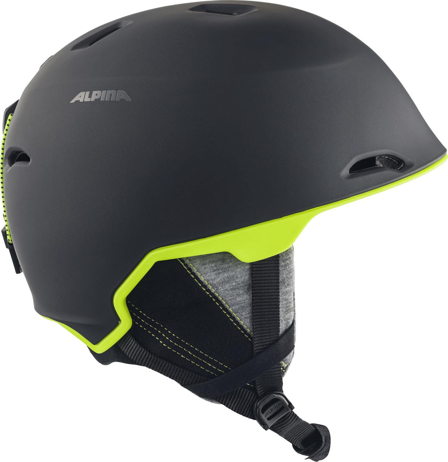 Зимний Шлем Alpina 2022-23 Maroi Charcoal-Neon Matt