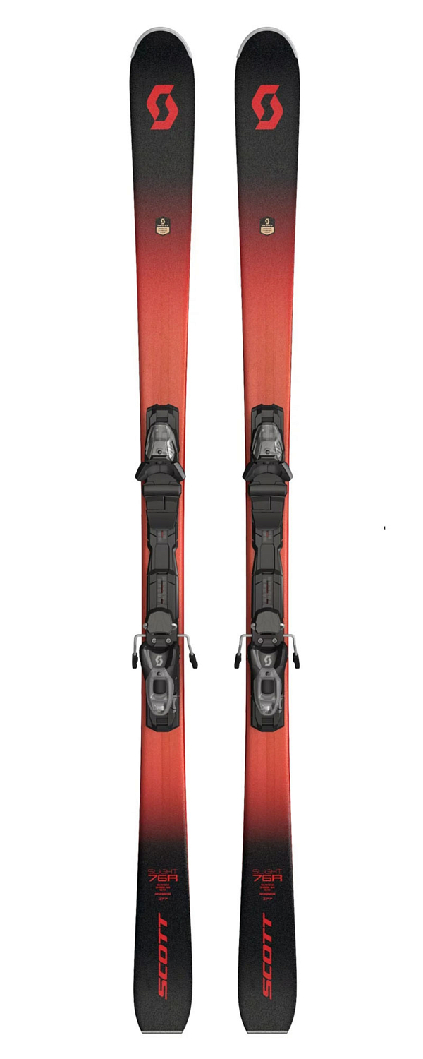 Горные лыжи с креплениями SCOTT Slight 76 R M10 — купить недорого, цены ...