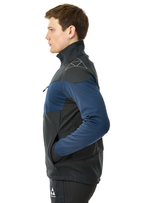 Куртка беговая FISCHER Asarna Black Navy