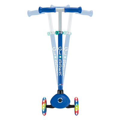 Самокат детский Globber Primo Lights V2 Сине-Зеленый