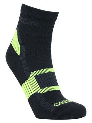 Носки Accapi Running Coolmax Black/Yellow Fluo
