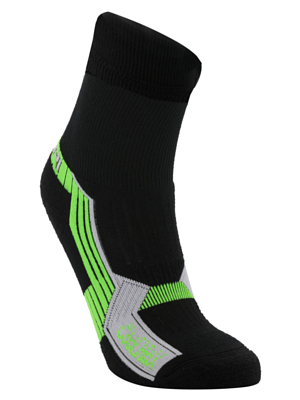 Носки Accapi Hiking Junior Black/Green Fluo