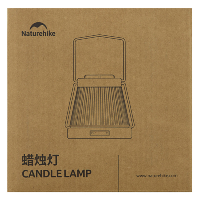 Фонарь кемпинговый Naturehike Candle Lamp Walnut
