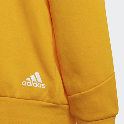 Толстовка детская Adidas U 3 Bar FL Желтый