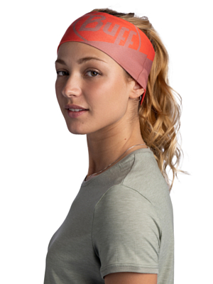 Повязка Buff CoolNet UV Wide Headband Arthy Nectarine