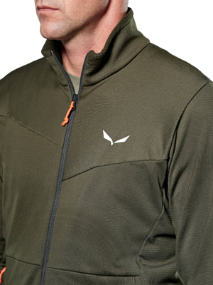 Флисовая куртка Salewa Puez Cammino Pl Dark Olive