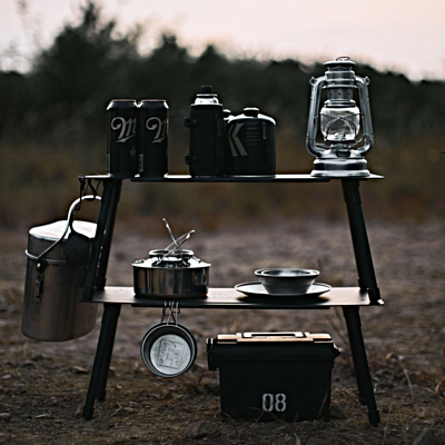 Стол Cargo Container Master Shelf Black