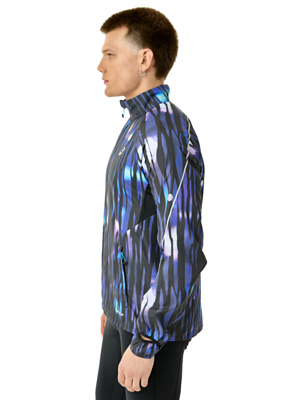 Куртка беговая Asics Road Lite Show Packable Blue