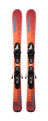 Горные лыжи с креплениями ELAN Maxx Orange Jrs 130-150 + El 7.5 Shift