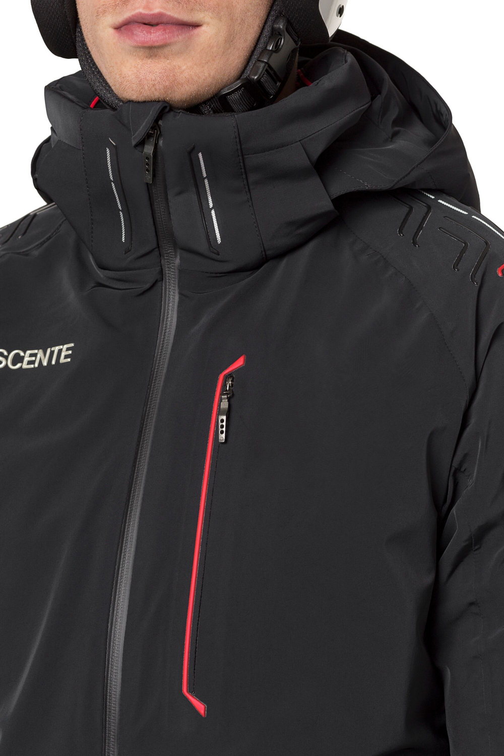 Куртка горнолыжная Descente 2019-20 Finnder BLACK - ELECTRIC RED