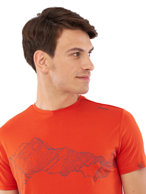 Футболка VIKING Lenta Bamboo Light Orange/Navy