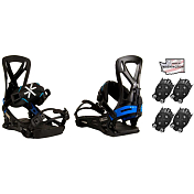 Сплитборд крепления Karakoram 2018-19 PRIME Connect S + 2 Sets Quiver Connectors