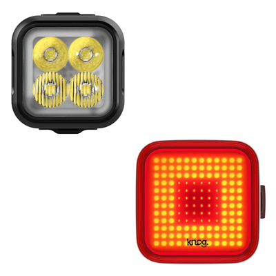 Комплект велофонарей KNOG Blinder 600 & Blinder Square