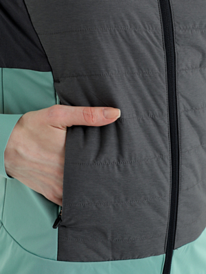 Куртка беговая Bjorn Daehlie Jacket Challenge Wmn Malachite Green