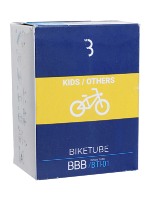 Велокамера BBB BikeTube 12,5x1,75/2,25 AV Black