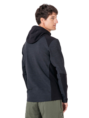 Флисовая куртка Ternua Tilek Hood Whales Grey