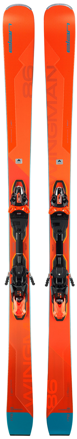 Горные лыжи с креплениями ELAN 2020-21 Wingman 86Ti FusionX + EMX 11 FusionX Black/Orange