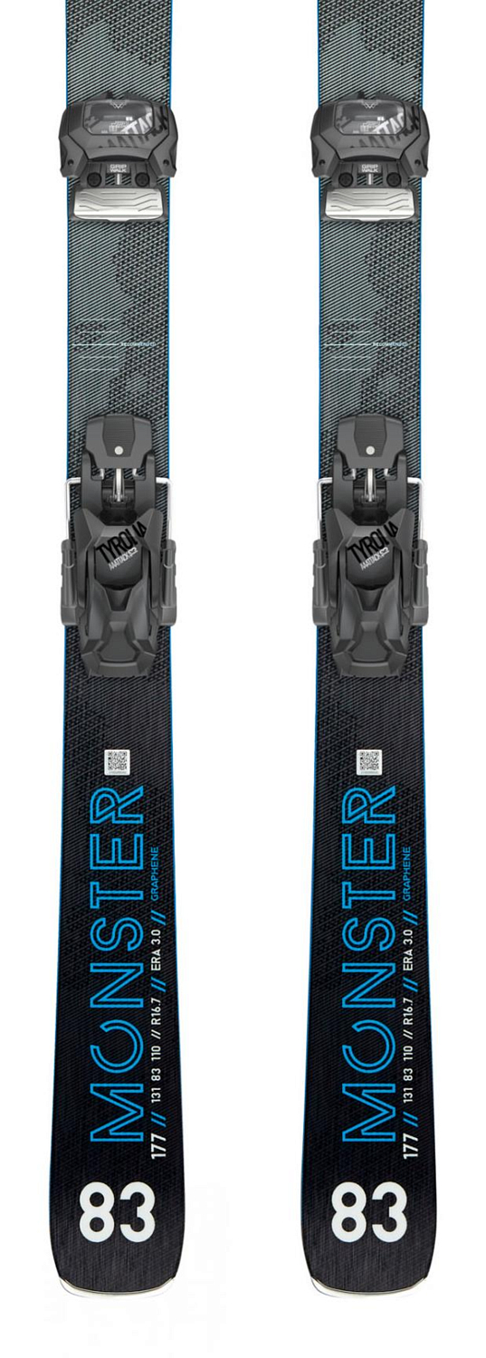 Горные лыжи с креплениями HEAD 2019-20 Monster 83 Ti + Attack² 11 GW Brake 90 [A] Black/Blue