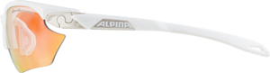 Очки солнцезащитные ALPINA Twist Five S Hr Qv White-Silver Matt/Quattro/Varioflex rainbow mirror Cat. 1-3 fogs.hydro.