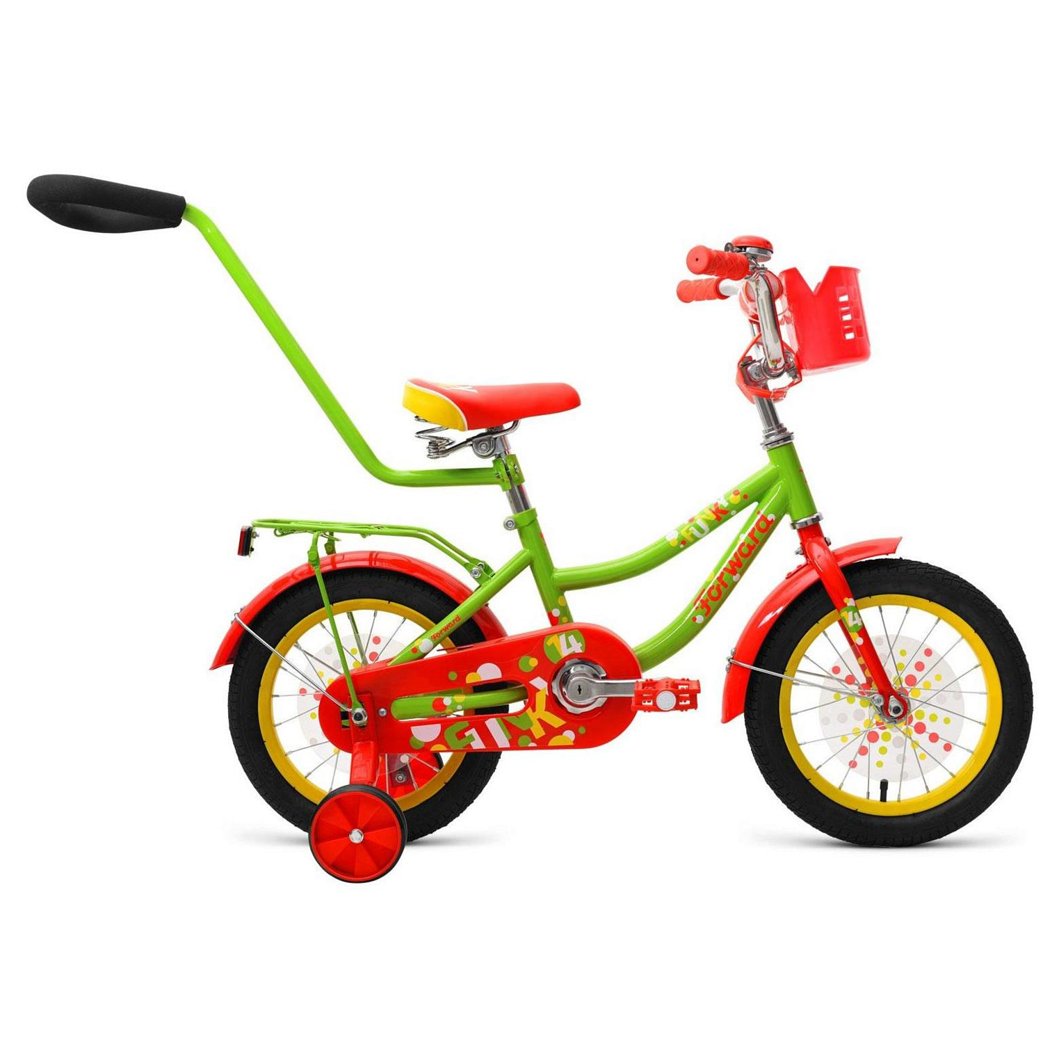 Велосипед Forward Funky 14 2019 Зеленый