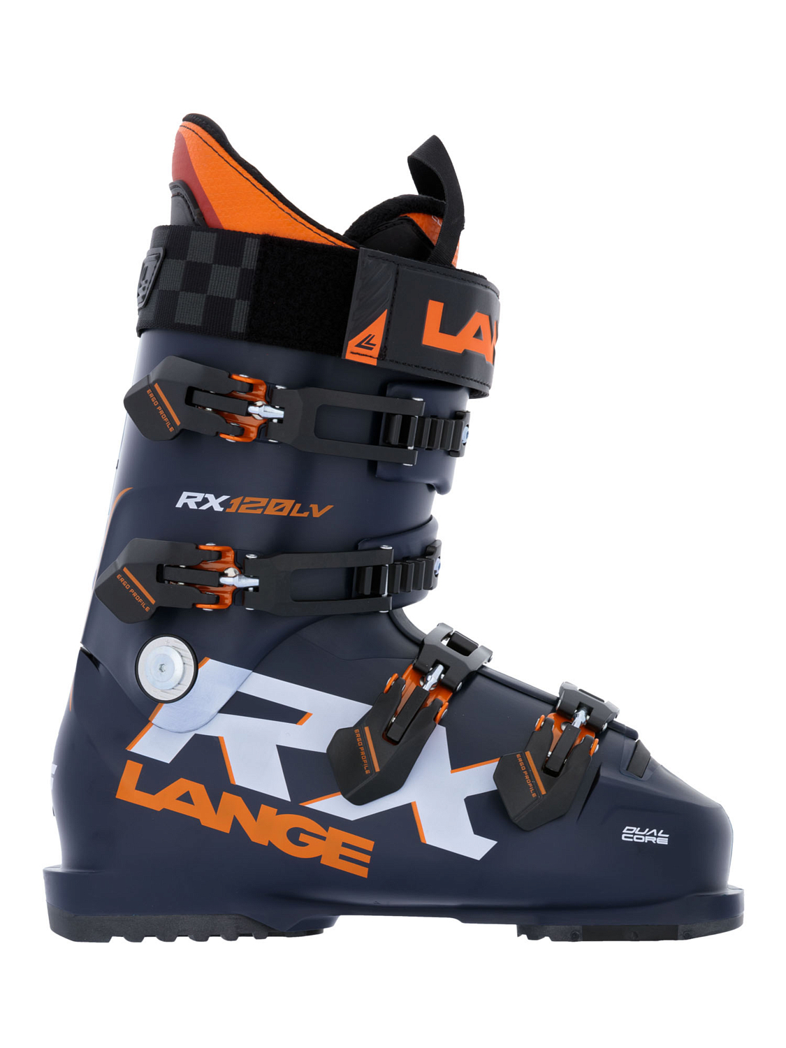 Горнолыжные ботинки LANGE RX 120 LV Black Blue/Orange