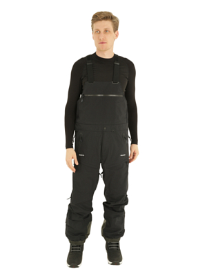 Брюки сноубордические Volcom 3L Gore-Tex Bib Overhauler Black