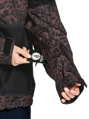Куртка сноубордическая Volcom Revna 20K Shell Leopard