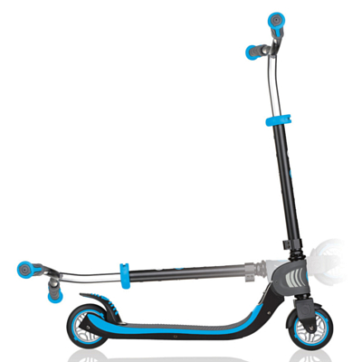 Самокат детский Globber Foldable Flow 125 Голубой