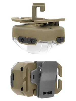 Фонарь налобный Claymore Heady2 Коричневый