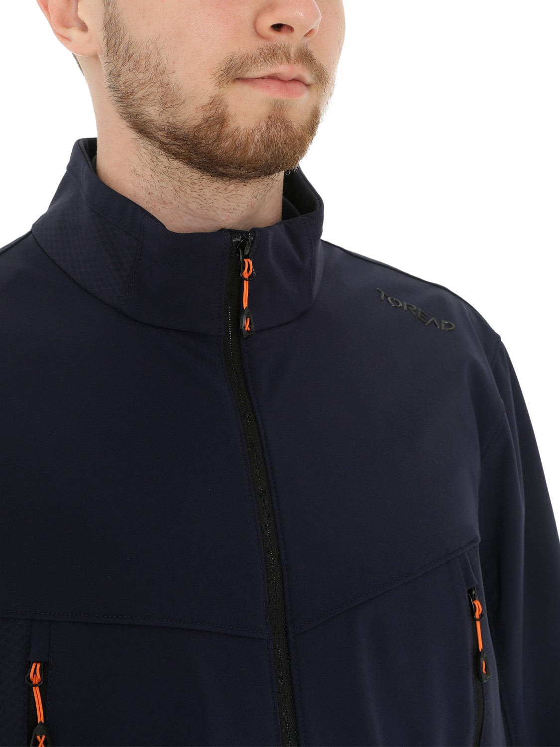 Куртка Toread Men's stand-up collar softshell jacket Navy blue