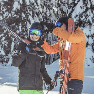 Горные лыжи с креплениями ELAN Rc Wingman Jrs + El 4.5 Shift