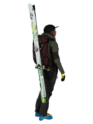 Рюкзак Osprey Firn 18 Elderberry Purple/Peppermint Green